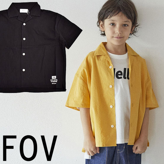 フォブ オープンカラーシャツ 603107