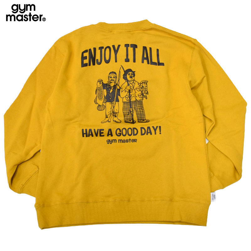 ジムマスター 10.3oｚ ENJOYITALL スウェットシャツ マスタード 221760