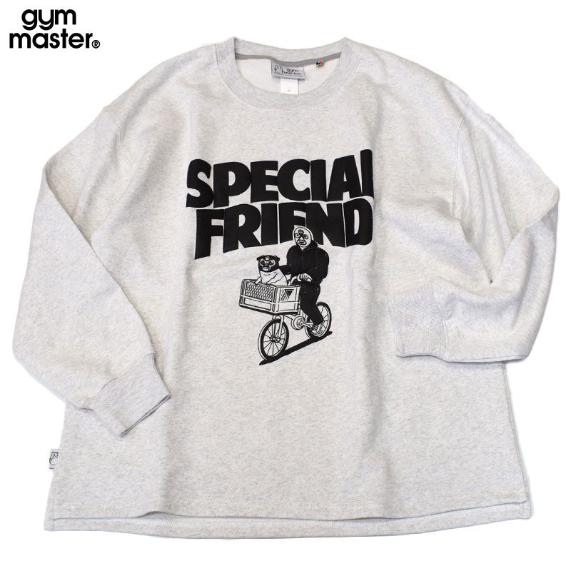ジムマスター 10.3oｚ SPECIALFRIEND スウェットシャツ アッシュグレー 221759