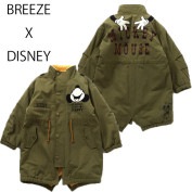 ブリーズ BREEZE ディズニーキャラクター HAPPY モッズコート キッズ J402814
