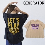 ジェネレーター GENERATOR LET'S PLAY Tシャツ 925404|ジェネレーター