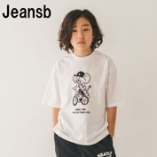 ジーンズベー Jeansb BAKE Tシャツ オフホワイト 350104|ジーンズベー