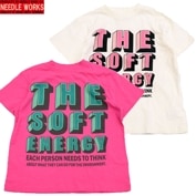 ニードルワークス NEEDLE WORKS 天竺立体ロゴTシャツ 2125111|半袖トップス|ニードルワークス