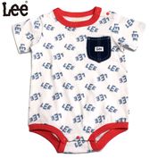 Lee Baby リー ベビー デニムポケット 半袖 ロンパース LK0918|Leeキッズ