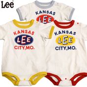 Lee Baby リー ベビー プリントロゴ 半袖 ロンパース LK0917