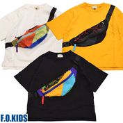 エフオーキッズ F.O.KIDS ボディバッグドッキングTシャツ 207155