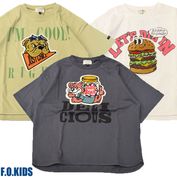 エフオーキッズ F.O.KIDS 3柄サガラワッペンTシャツ 207275