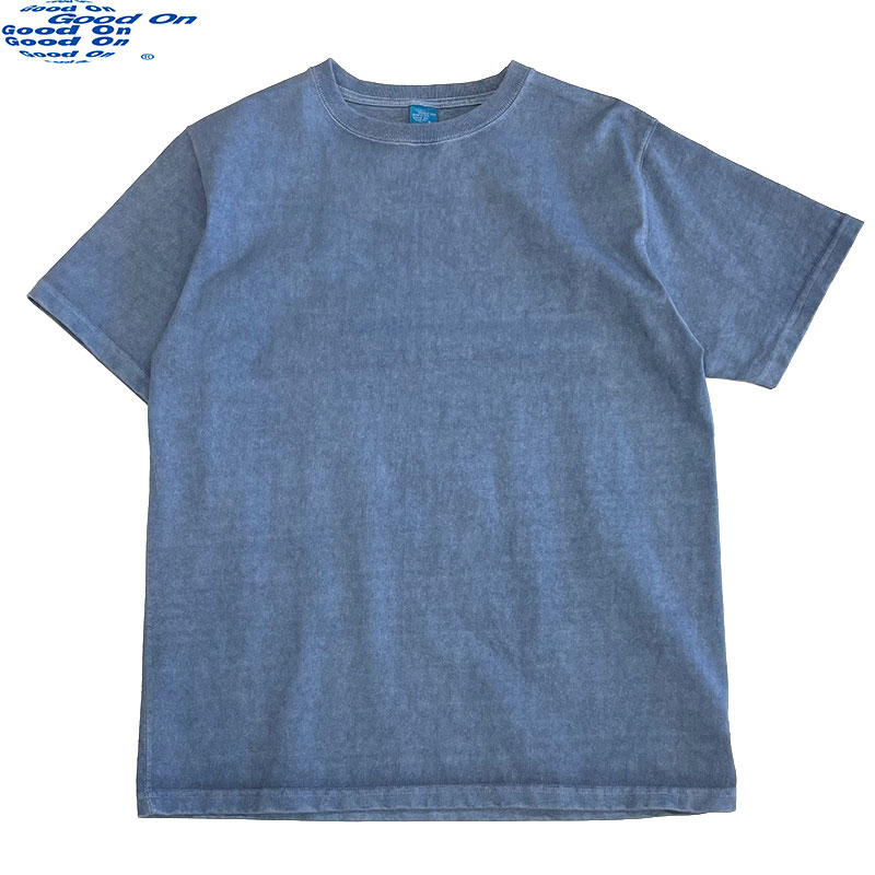 グッドオン GOODON ショートスリーブヘビークルーTシャツ アジサイ 2109