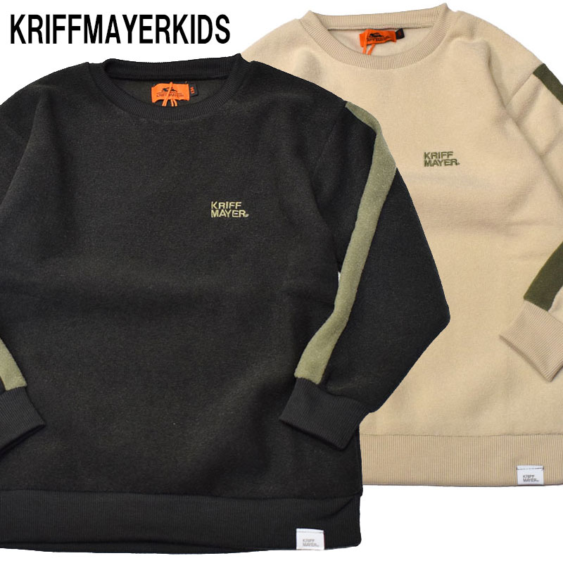 クリフメイヤー キッズ 裏起毛 かるポカクルー 2517849