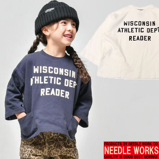 ニードルワークス NEEDLE WORKS 肉厚天竺ポケットTシャツ 2225119