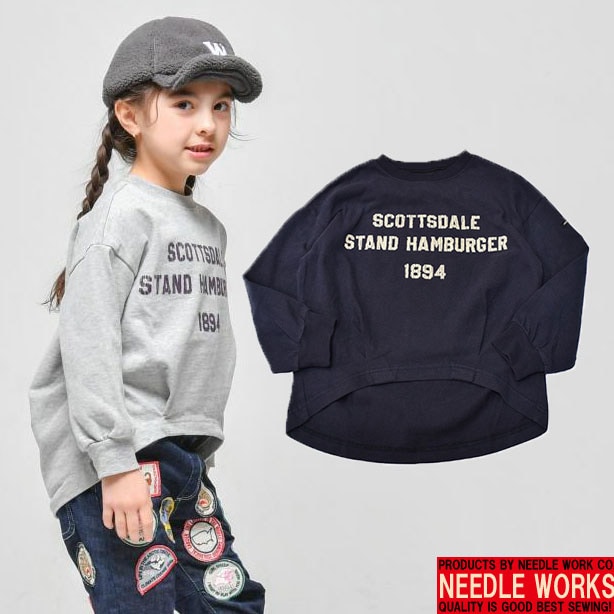 ニードルワークス NEEDLE WORKS 肉厚天竺変形Tシャツ 2225115