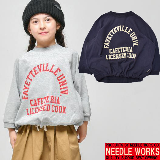 ニードルワークス NEEDLE WORKS 肉厚天竺ラグランTシャツ 2225123