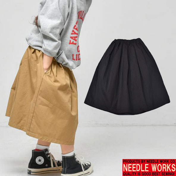 ニードルワークス NEEDLE WORKS ギャバタックスカート 2225107