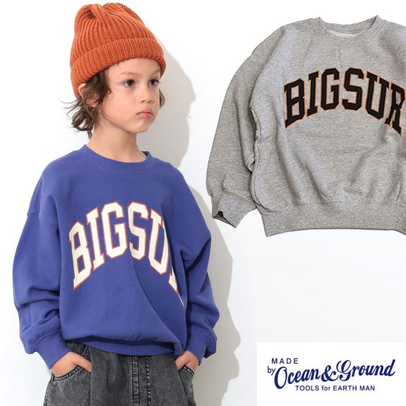 オーシャンアンドグラウンド カレッジロゴスウェット 4526201