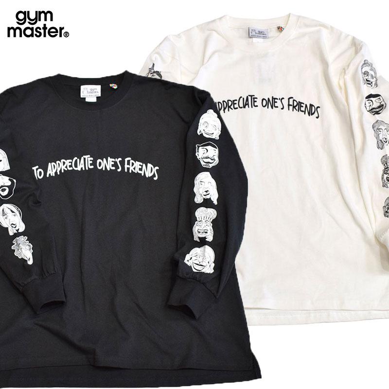 ジムマスター GYMMASTER 7.4oz friends ビッグロンTEE 621779