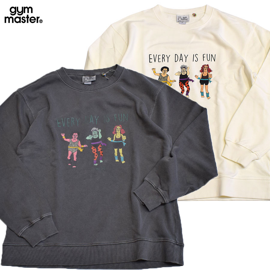 ジムマスター GYMMASTER 9.4oz ピグメントエアロビクススウェットシャツ 633738