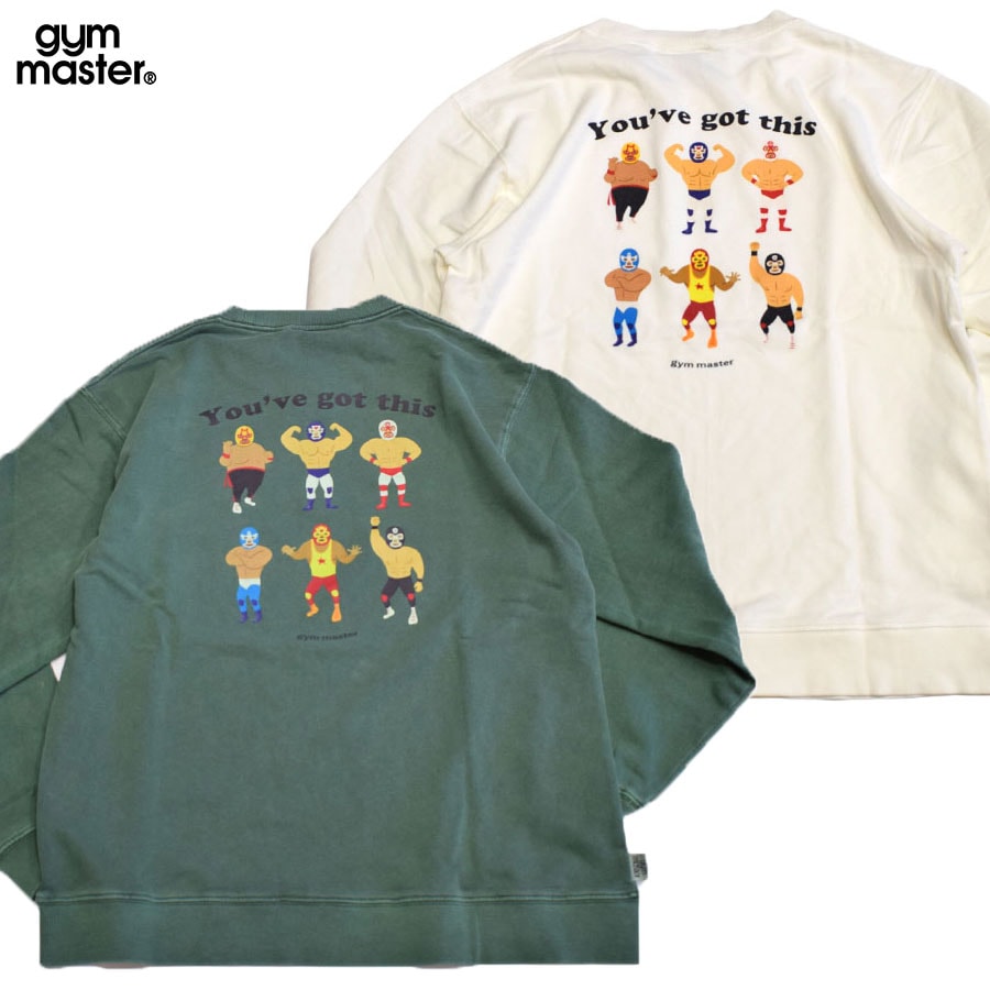 ジムマスター GYMMASTER 9.4oz ピグメントレスラースウェットシャツ 633740