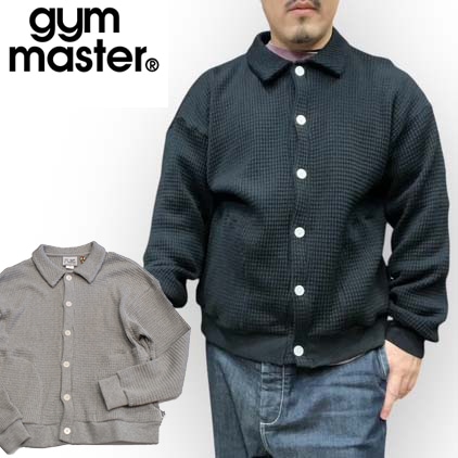 ジムマスター GYMMASTER 12oz ヘビーワッフルカーデ 633720