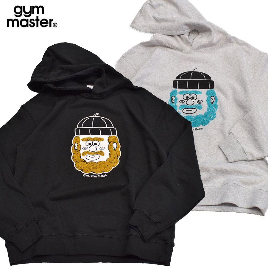 ジムマスター GYMMASTER 10.3oz open your heart スウェットプルパーカー 621789