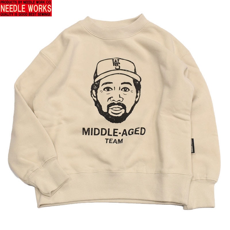 ニードルワークス NEEDLEWORKS TC裏起毛オヤジレーナー 2225213