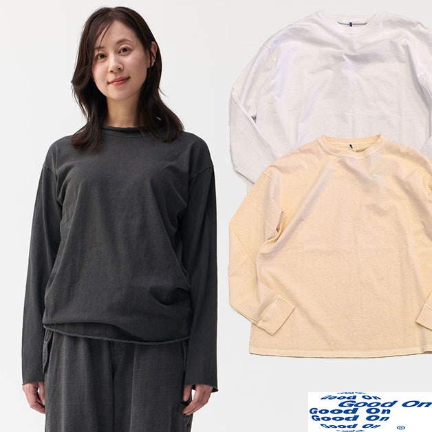 グッドオン GOODON WOMEN'S ロングスリーブリラックスＴシャツ GOLT2504