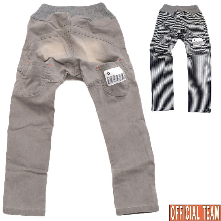 オフィシャルチーム OFFICIAL TEAM カットデニムサルエルロングパンツ 1125230