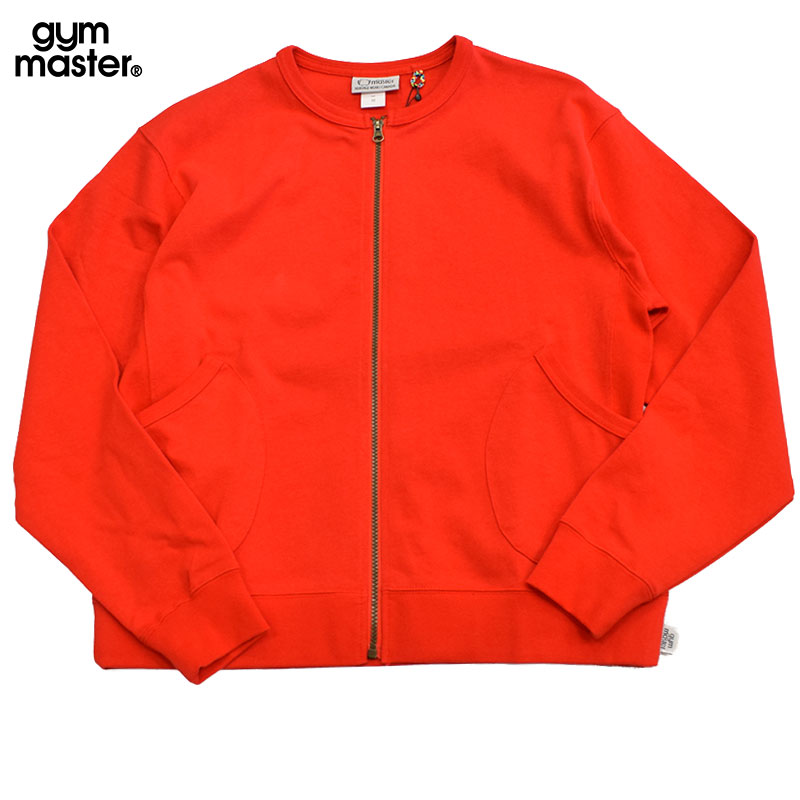 ジムマスター GYMMASTER 10.4oz プレミアムヘビーウェイトジップカーデ レッド G418771