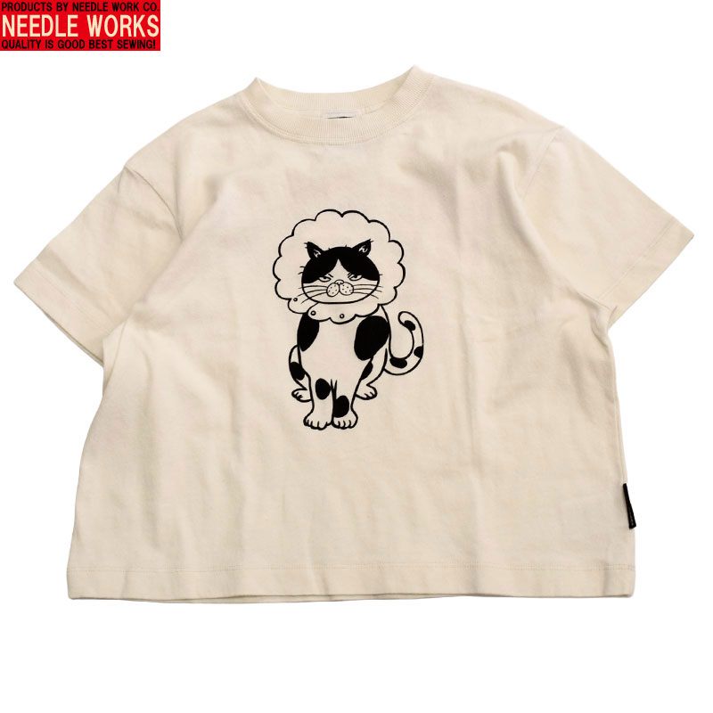 ニードルワークス NEEDLE WORKS CATエリザベスカラーTシャツ 2126107