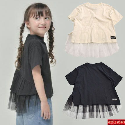 ニードルワークス NEEDLE WORKS SWEET チュールTシャツ 21262026