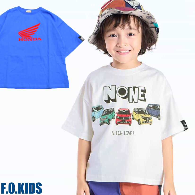 エフオーキッズ F.O.KIDS ホンダ HONDAコラボTシャツ 207016
