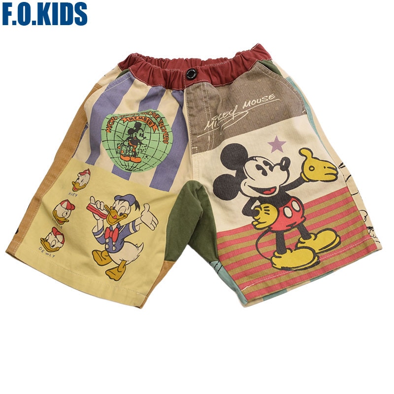 エフオーキッズ F.O.KIDS GOOD OLDショーツ 5分丈 223026