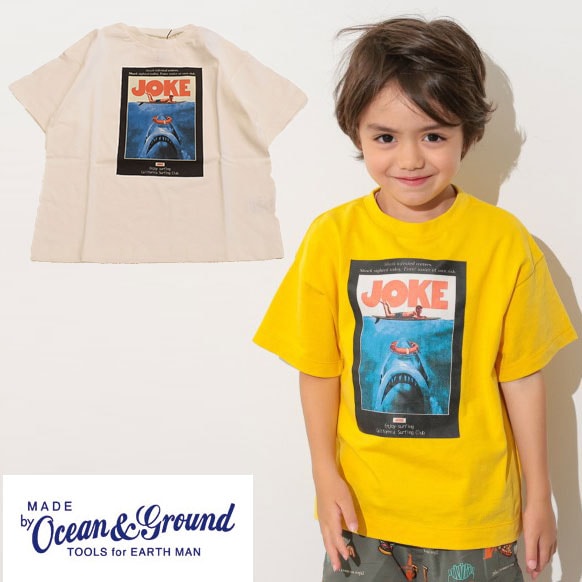 オーシャンアンドグラウンド ヴィンテージフェードTシャツ JOKE 4616110