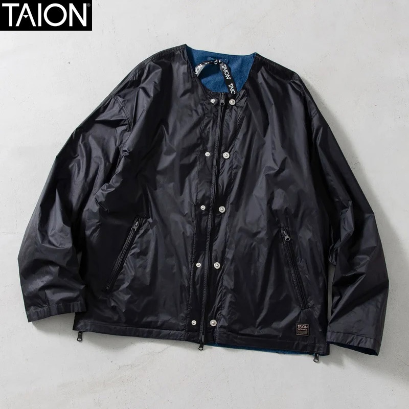 TAION ノンダウン ミリタリー リバーシブル M65 ライナージャケット RM65WZNDML-1