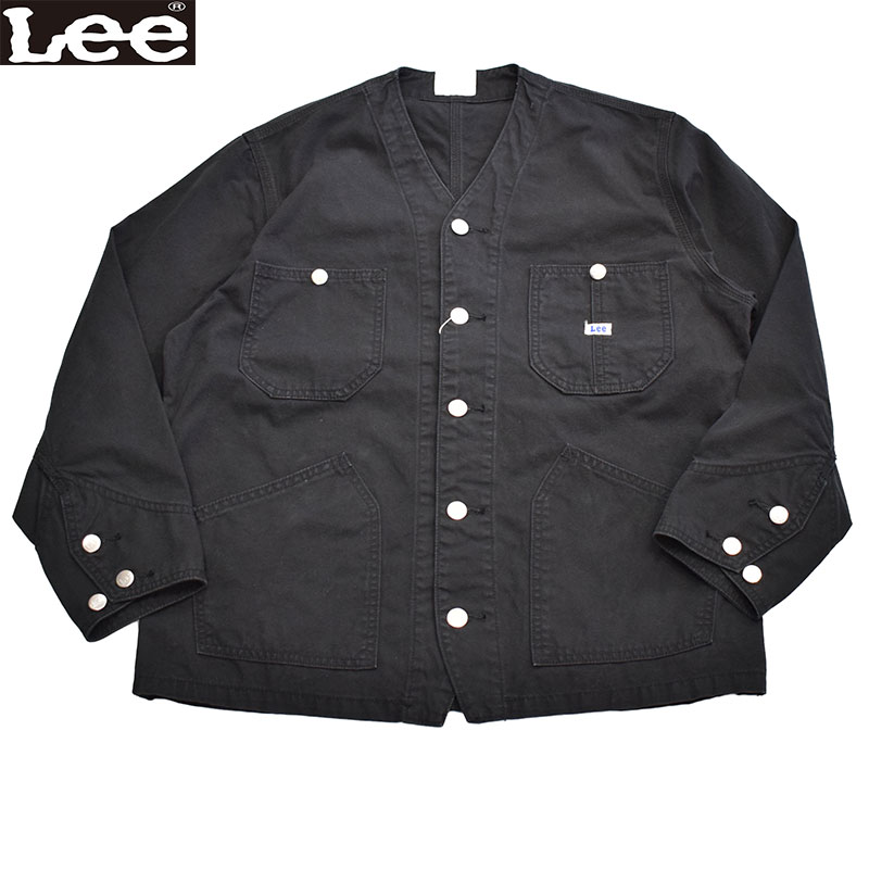 Lee リー レディース デニム エンジニアジャケット カバーオール ブラック LL6295