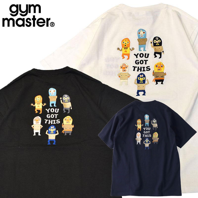GYMMASTER ジムマスター 7.4oz YOU GOT THIS 刺繍Tシャツ 721707
