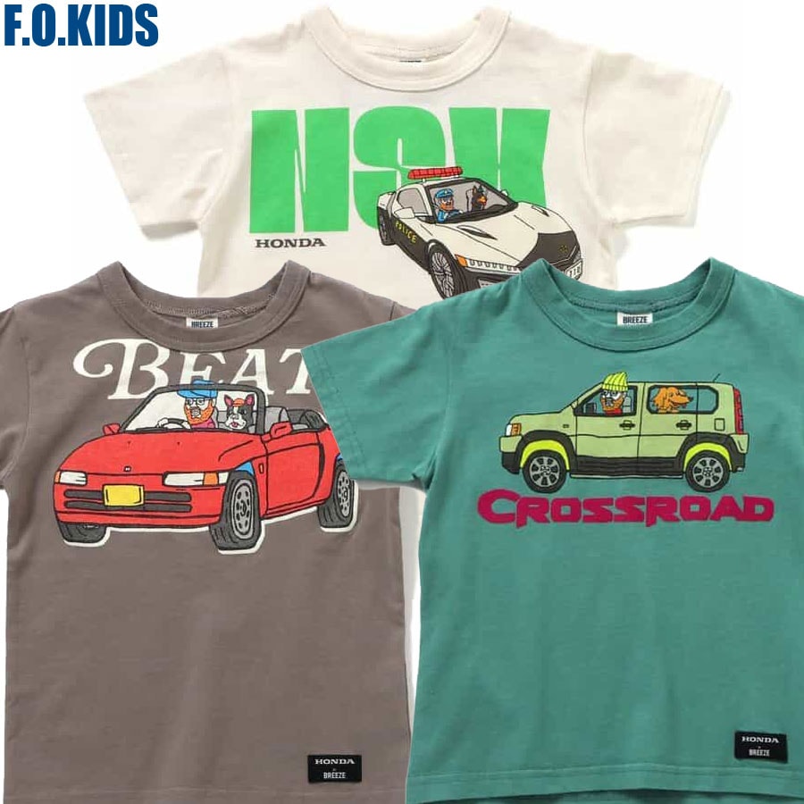 エフオーキッズ F.O.KIDS ホンダ HONDAコラボTシャツ 307886