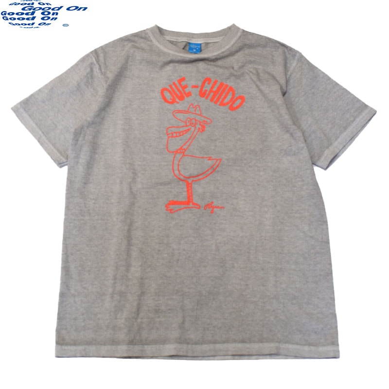 グッドオン GOODON バードショートスリーブ Tシャツ アッシュ 1319