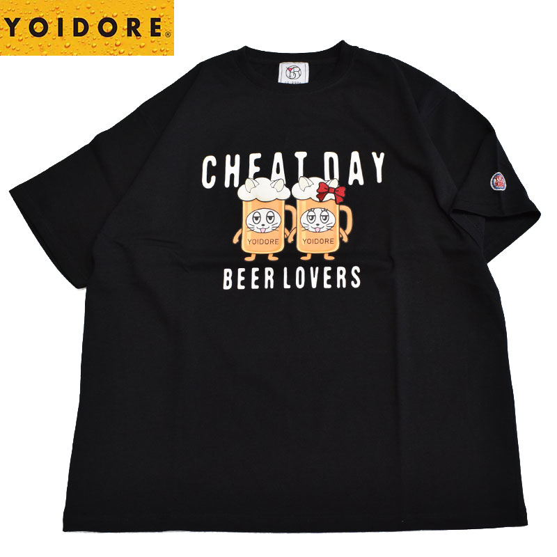 YOIDORE ヨイドレ ビルルとビルミ Tシャツ BK 826229