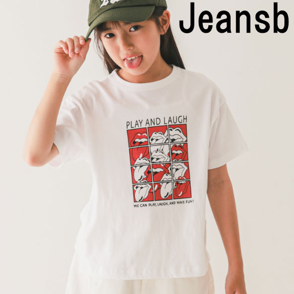 ジーンズベー Jeansb PLAY AND LAUGH Tシャツ 360140