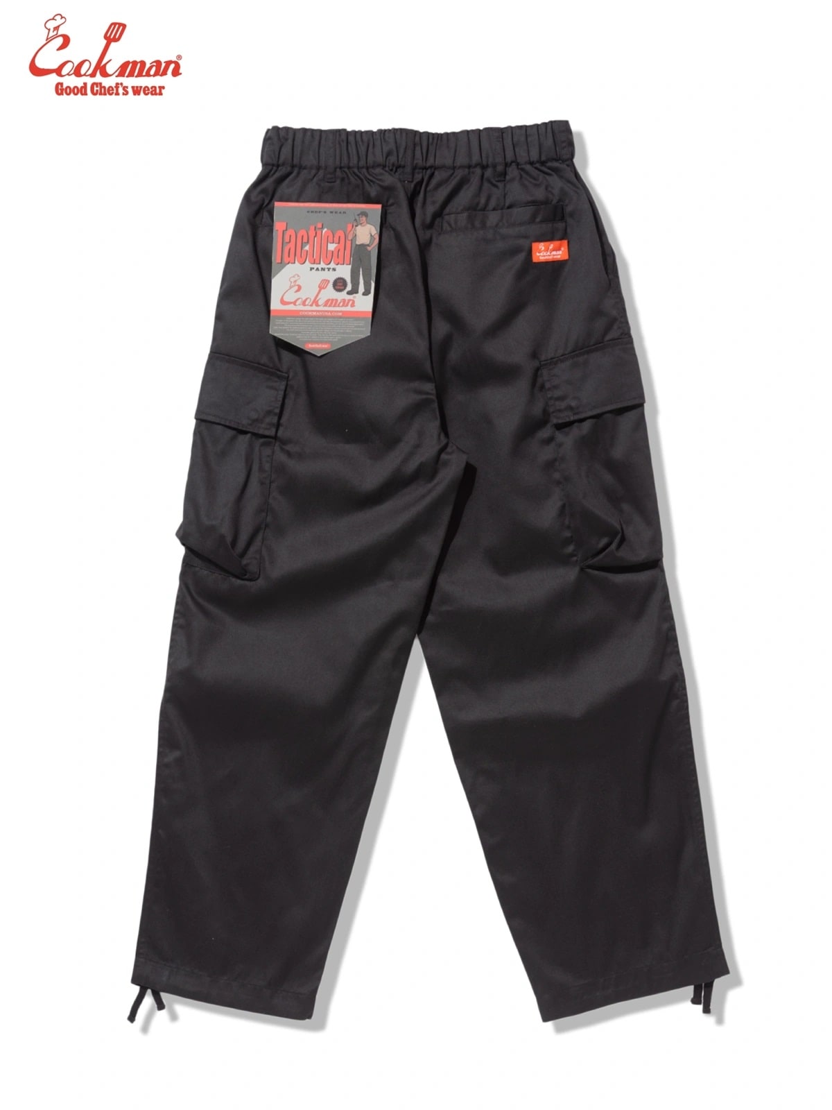 クックマン COOKMAN タクティカルカーゴパンツ ブラック 231-63859