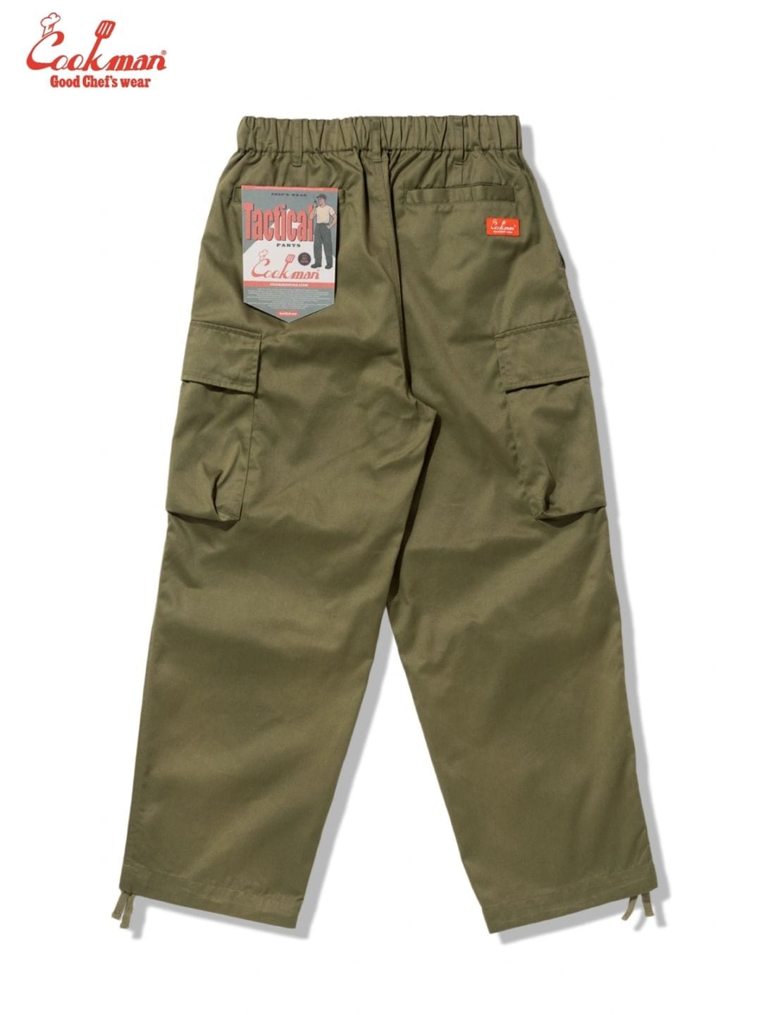 クックマン COOKMAN タクティカルカーゴパンツ オリーブ 231-63860