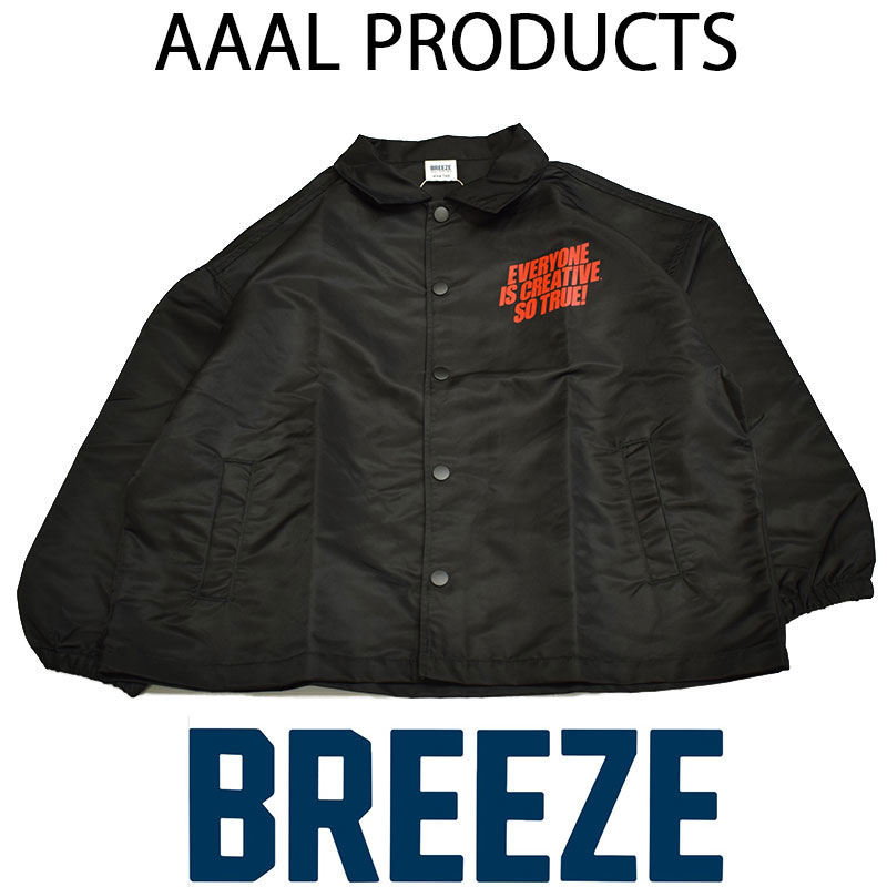 ブリーズ BREEZE AAAL PROD プリントコーチジャケット 402026