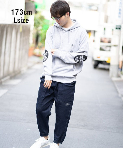 ジムマスター GYMMASTER ヒジレスラースウェットプルパーカー 580697