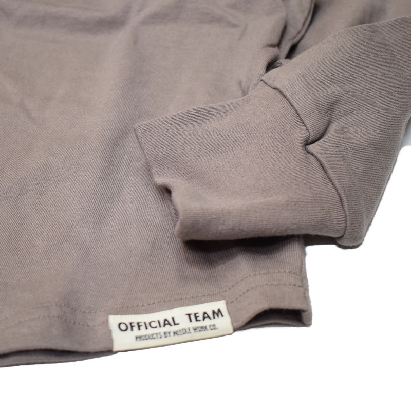 オフィシャルチーム OFFICIAL TEAM シティロゴラウンド ロングTシャツ 1225101