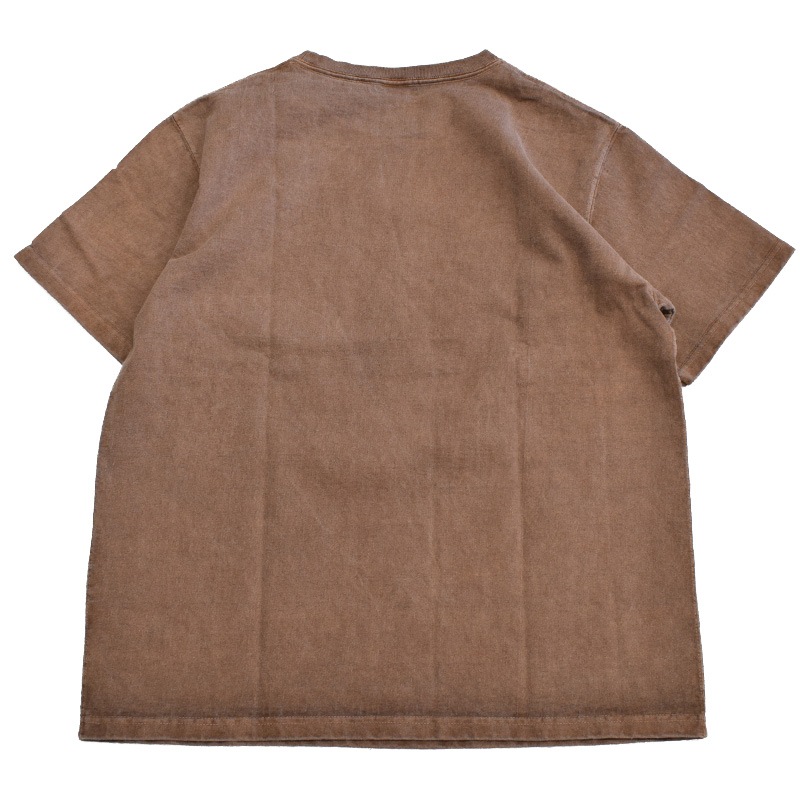 グッドオン GOODON ショートスリーブヘビークルーTシャツ ブラウン 2109