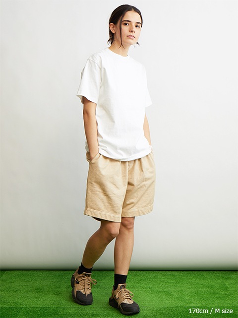 グッドオン GOODON ショートスリーブヘビークルーTシャツ ブラウン 2109