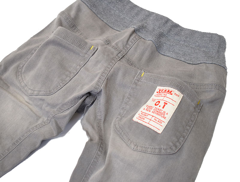 オフィシャルチーム OFFICIAL TEAM ブラックデニムジョガーパンツ 1225232