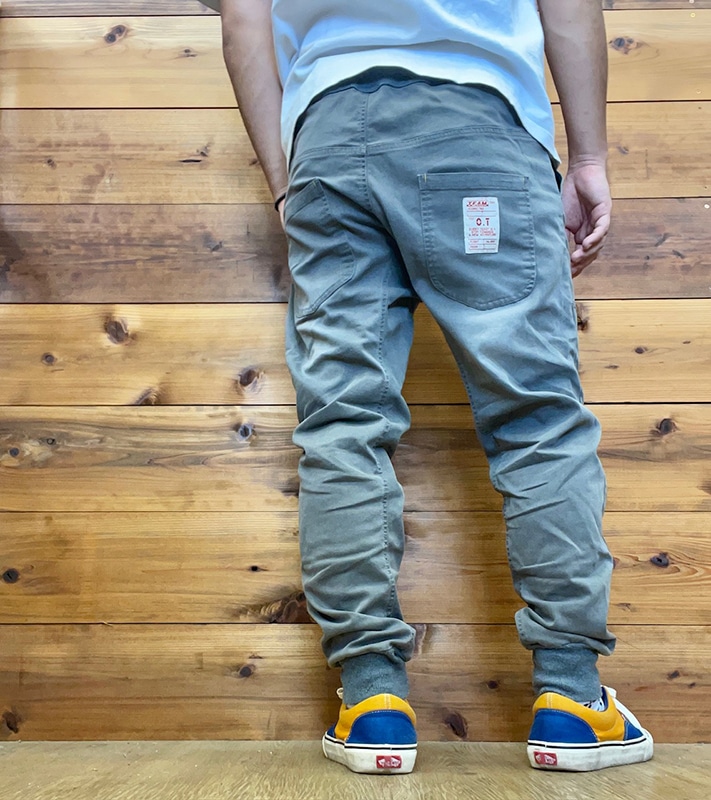 オフィシャルチーム OFFICIAL TEAM ブラックデニムジョガーパンツ 1225232