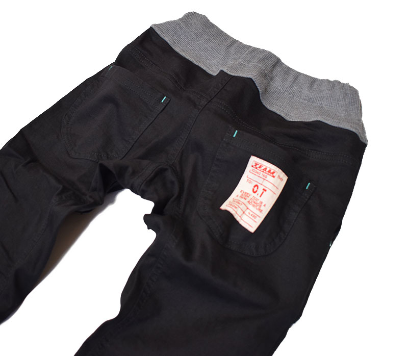オフィシャルチーム OFFICIAL TEAM ブラックデニムジョガーパンツ 1225232