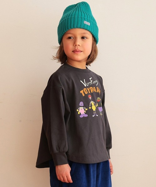 オーシャンアンドグラウンド SPRING DOLL プリントロングTシャツ 4626001